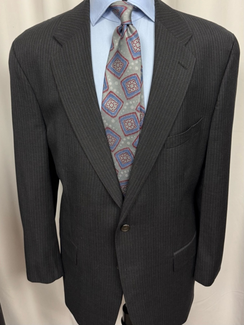 Ralph Lauren Fine Pinstripe Suit – Size 44L